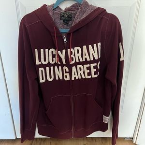 Luck Brand zip up